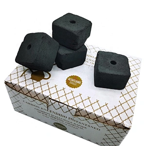 HQSH4220 HongQiang Square cutting charcoal for hookah Fruit wood Shisha charcoal