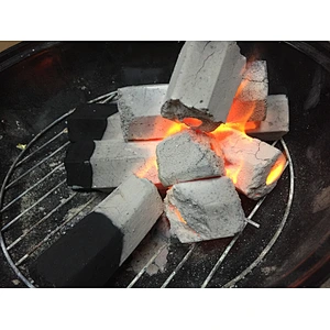 HQBQ0002 Hongqiang factory price torch barbeque bamboo coal hardness outdoor compressed charcoal