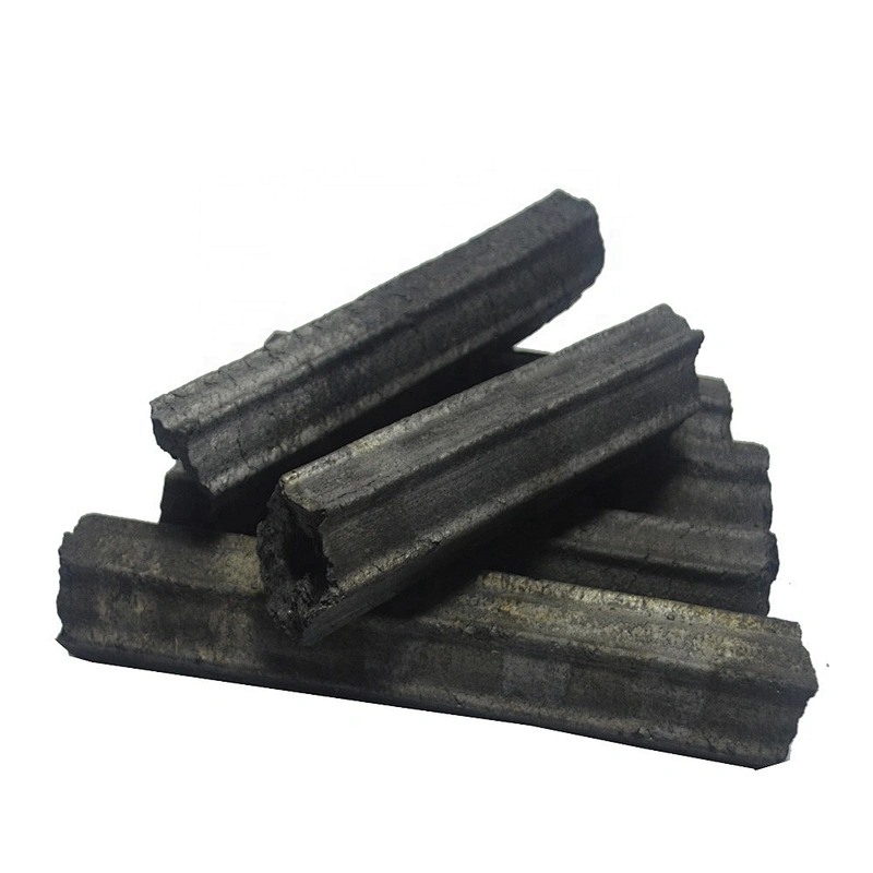 HQBQ0006 Hong Qiang Hexagonal Sawdust Charcoal Briquette Coal for BBQ Bonfire