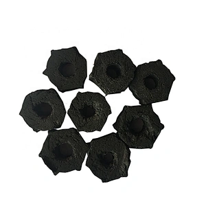 HQHC0025 Hongqiang Long Burning Time Bamboo Cutting Charcoal for Hookah