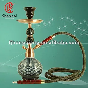 Hongqiang high quality Glass smoking hookah