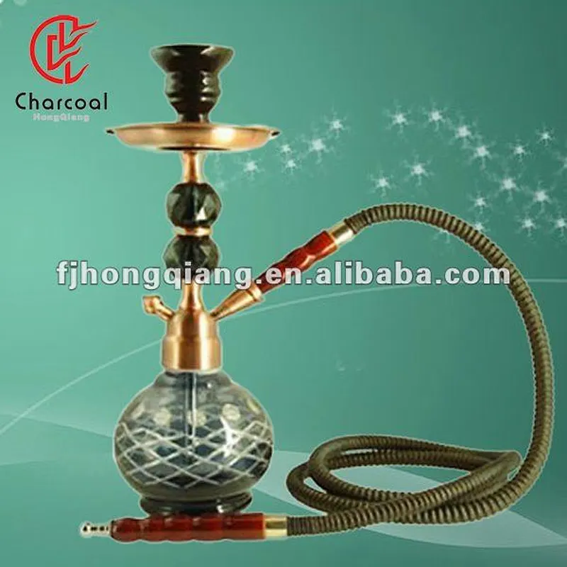 Hongqiang high quality Glass smoking hookah