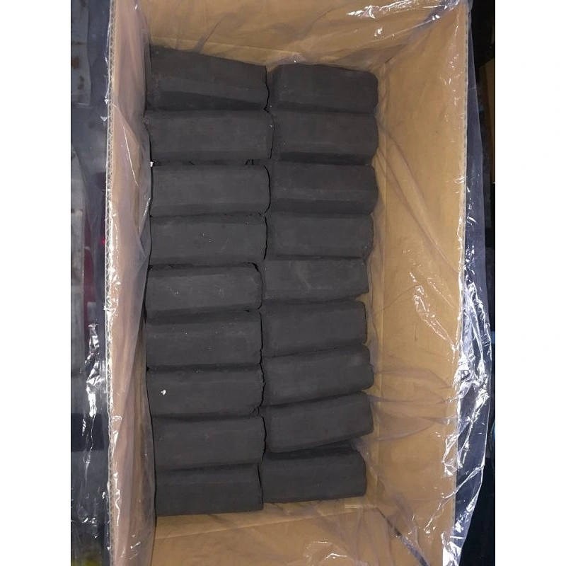 HQBQ0002 Hong Qiang Bamboo Powder Square BBQ Heating Charcoal Briquette