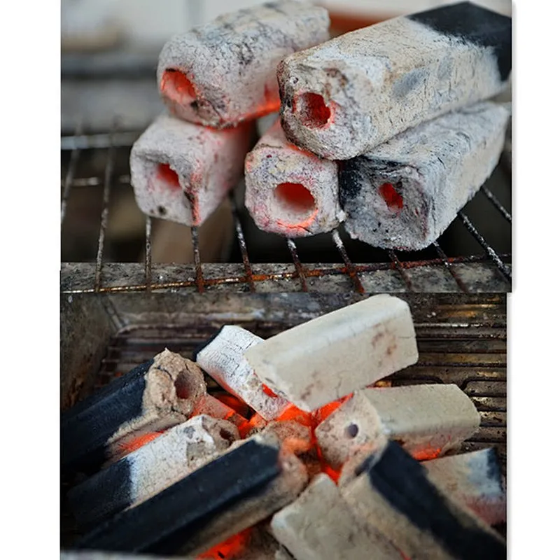 HongQiang Bamboo Square Shape BBQ Charcoal