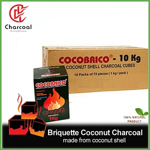 HQHC0022 Hongqiang Hot Selling Coconut cube charcoal for Hookah Cube Shisha Charcoal