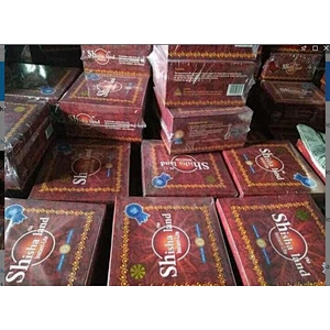 HQRH3880 Hong Qiang Fruit Wood Round Quick Lighting Hookah Incense Charcoal