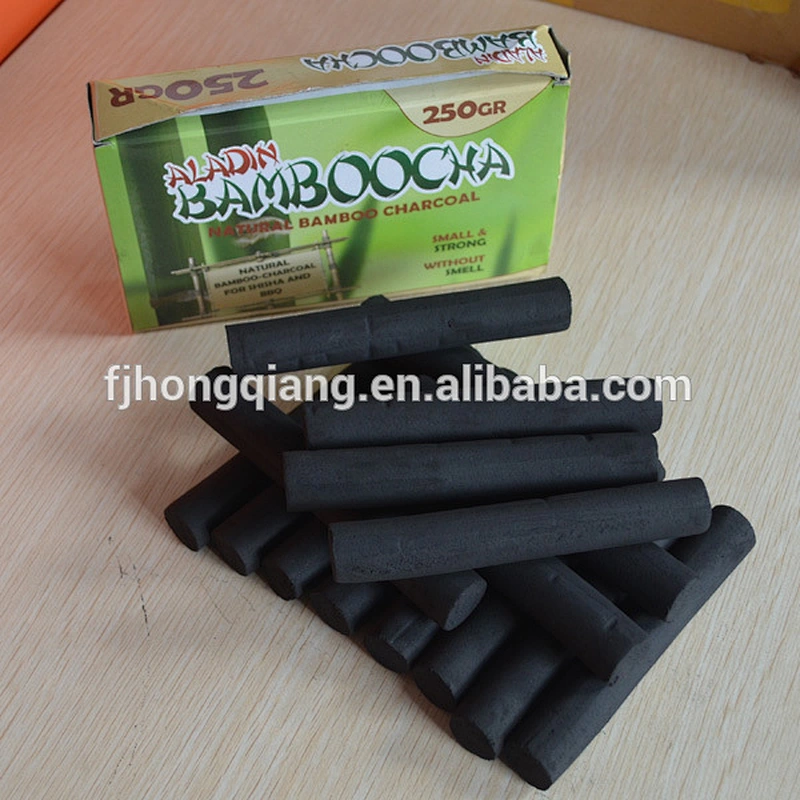 Bamboo charcoal sticks for shisha and barbeque