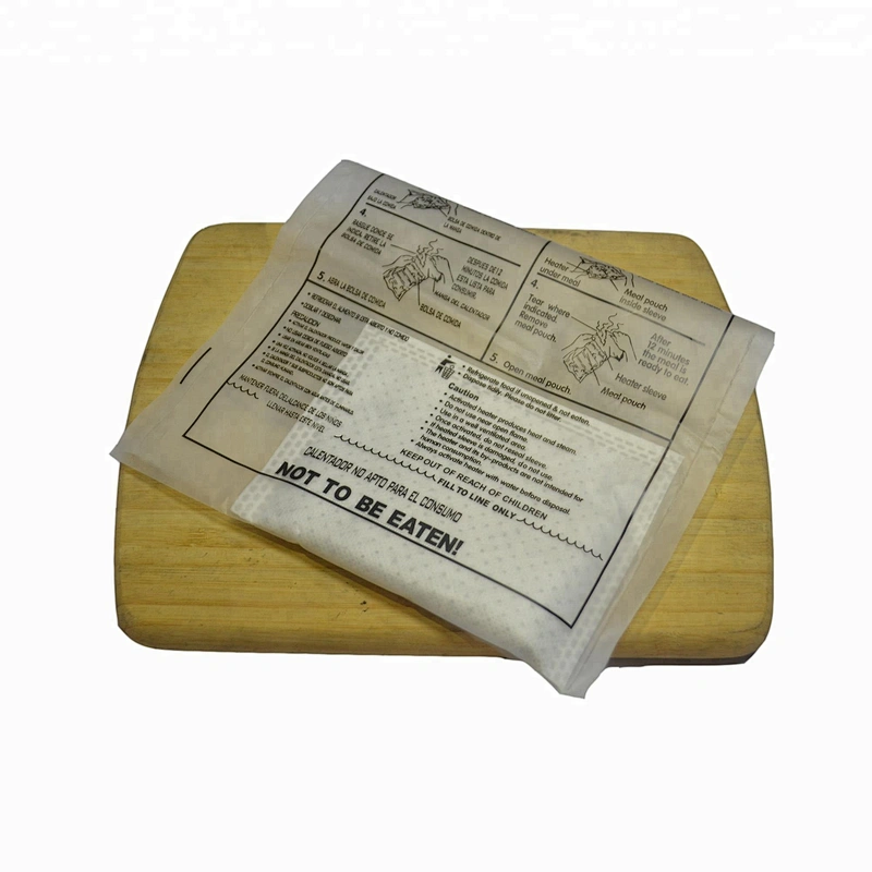 HQF024 HongQiang Instant Food Self-heating Factory Price MRE Heater Bag