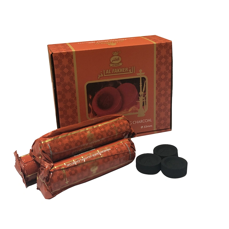 HQRM3301 HongQiang Quick Ignite Incense Hookah Round charcoal Bakhoor Charcoal