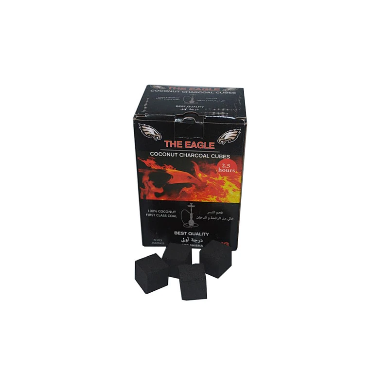 Hoongqiang Cube Cocobrico Coconut Shell Charcoal for Hookah