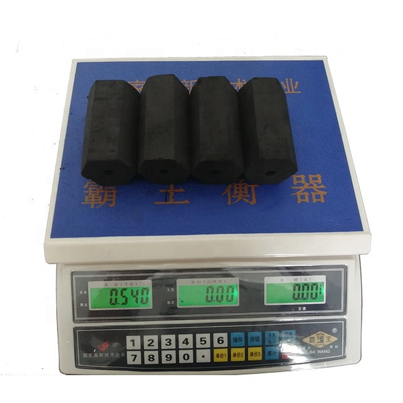 HQBQ0002 Hongqiang Machine Made Coal Compressed Smokeless Bamboo BBQ Charcoal Briquette