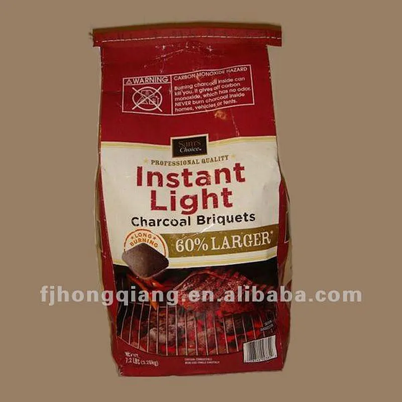 HongQiang Indoor Grill Pillow Barbecue Charcoal Briquette for Sale