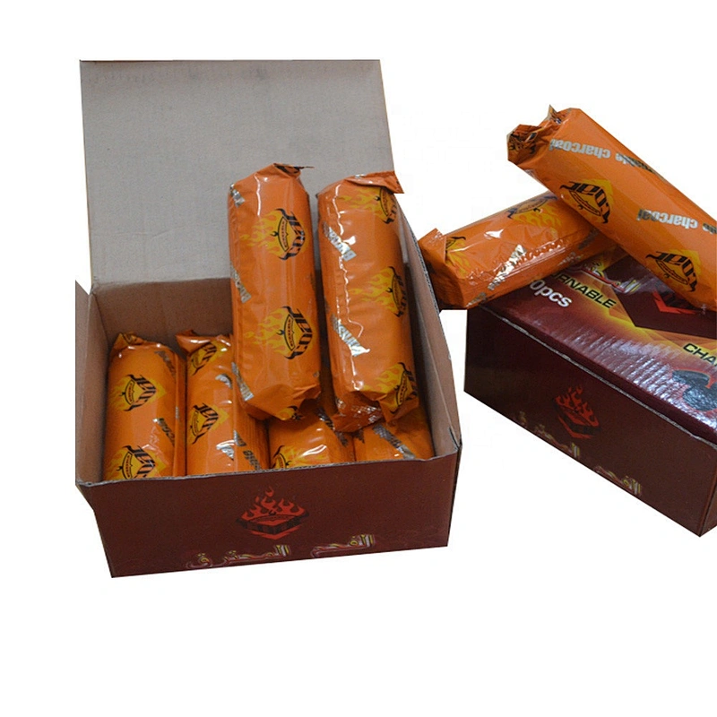 HQRM3301 Hong Qiang Grohandel Fast Light Runde Shisha Charcoal fur Weihrauch