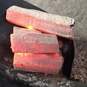 HQBQ0006 HongQiang Smokeless Sawdust Hexagonal Briquette Charcoal Barbeque Charcoal