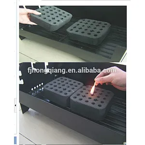 HongQiang Portable Square Coconut Honeycomb Charcoal for Sale