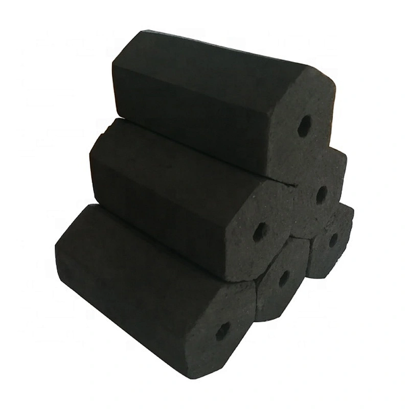 HQBQ0002 Hong Qiang Stick Briquette Bamboo Square BBQ Charcoal Cooking Coal Charcoal Briquette