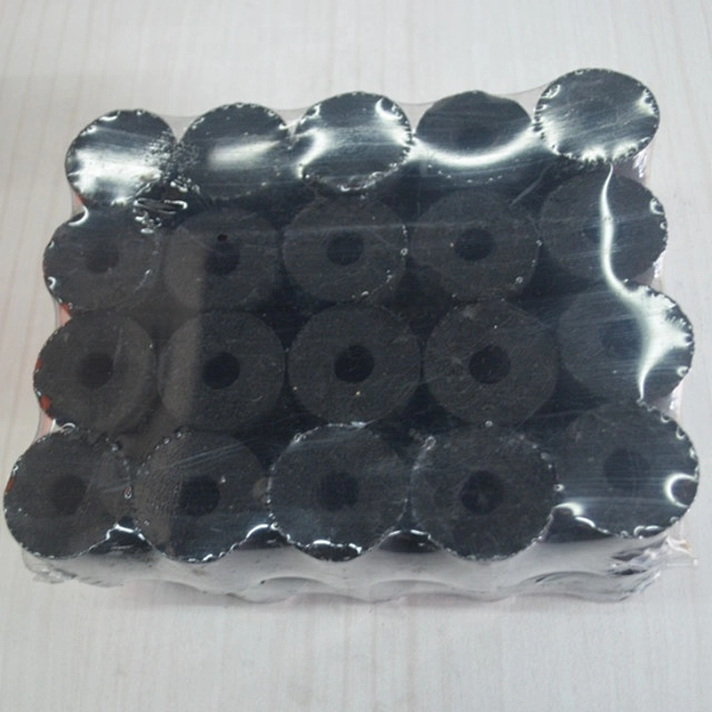 HQBQ0002 Hong Qiang Smokeless Bamboo Squarel Barbecue BBQ Charcoal for Restaurant