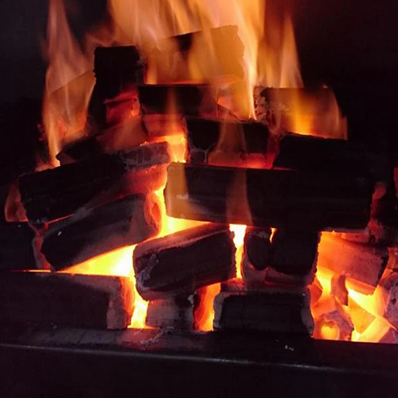 Hongqiang Smokeless Hexagonal Hardwood Charcoal BBQ for Cooking