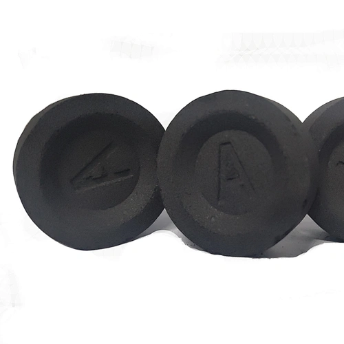 HQRM4001 HongQiang smokeless quickly burning round charcoal , lasting 120 minutes tablets