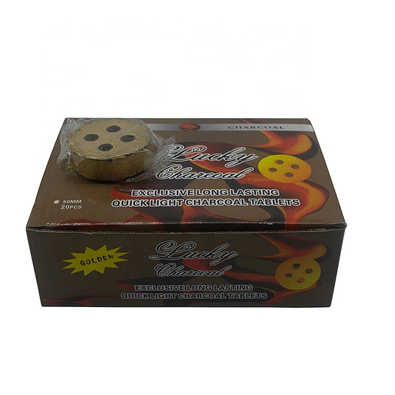 HQRM5020 HongQiang Shesha Golden Incense Round Shape Charcoal