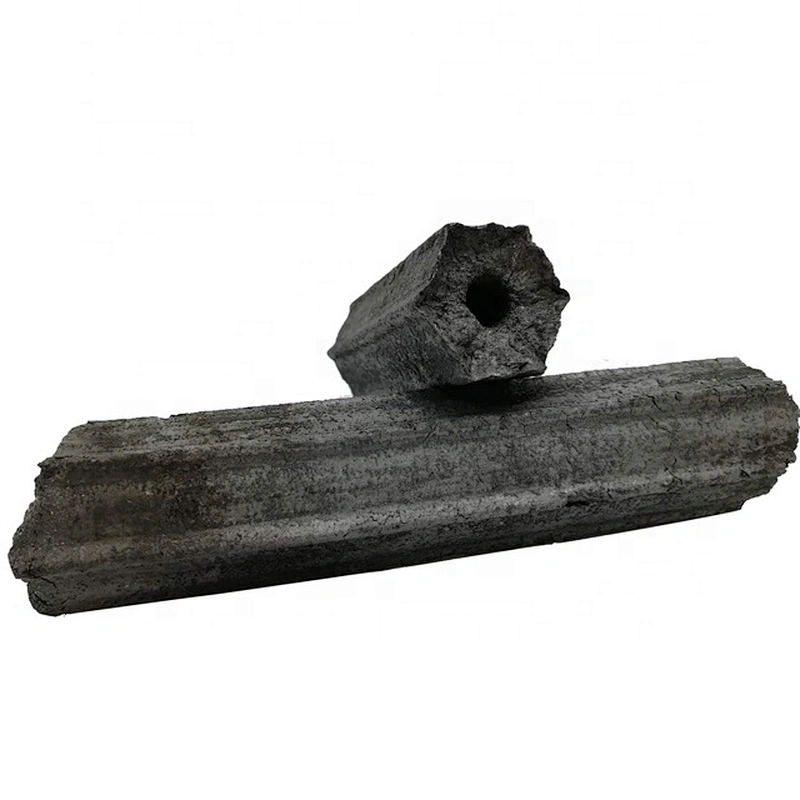 HQBQ0006 Hongqiang Hexagonal hardwood sawdust barbecue charcoal briquettes