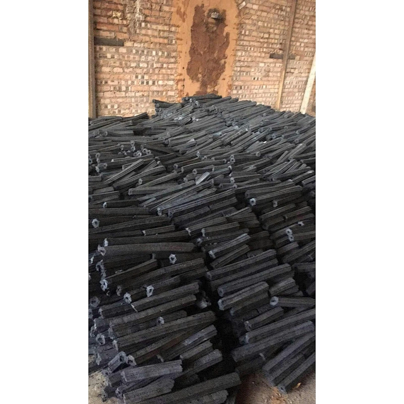 Hongqiang Long burning Time Hexagonal Hardwood BBQ charcoal