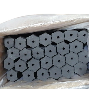 HQBQ0002 HongQiang wholesale Hot Selling Wood Sawdust charcoal Square Bamboo Barbecue charcoal Briquettes
