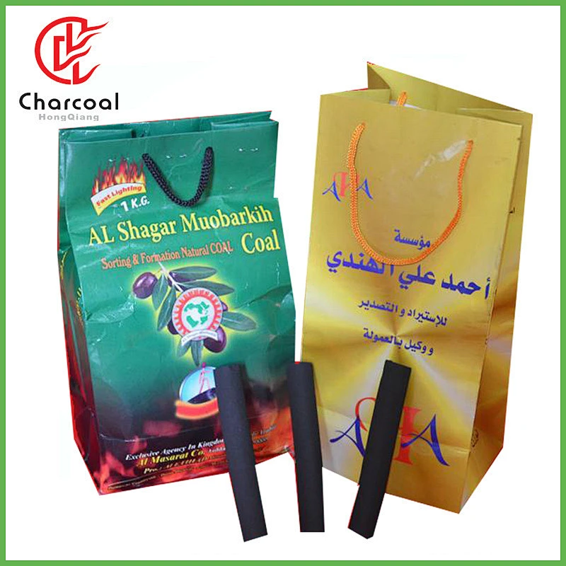 Hong Qiang coconut shell instant light indonesian hookah charcoal for finger
