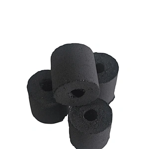 HQBQ0002 Hong Qiang Smokeless Bamboo Squarel Barbecue BBQ Charcoal for Restaurant