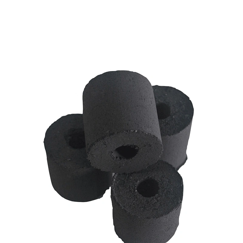 HQBQ0002 Hong Qiang Smokeless Bamboo Squarel Barbecue BBQ Charcoal for Restaurant