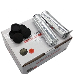 HQRM4001 HongQiang Instant Light Charcoal Fruit wood Round charcoal