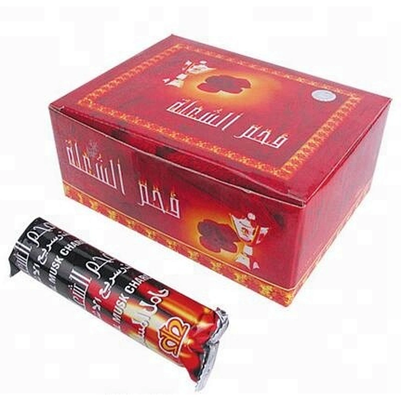 HQRM3301 HongQiang Quick Lighting Charcoal hookah charcoal Incense Coal  33mm Round Charcoal