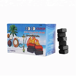 HongQiang OEM Cocobrico  coconut cube Hookah Charcoal