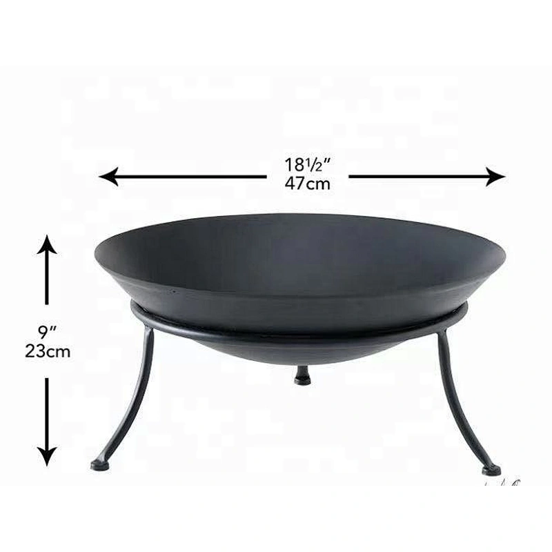 HQ-K03 HongQiang Outdoor Burning Fire Pit Heater Fire Bowl wood burning fire pit for Garden BBQ Grill