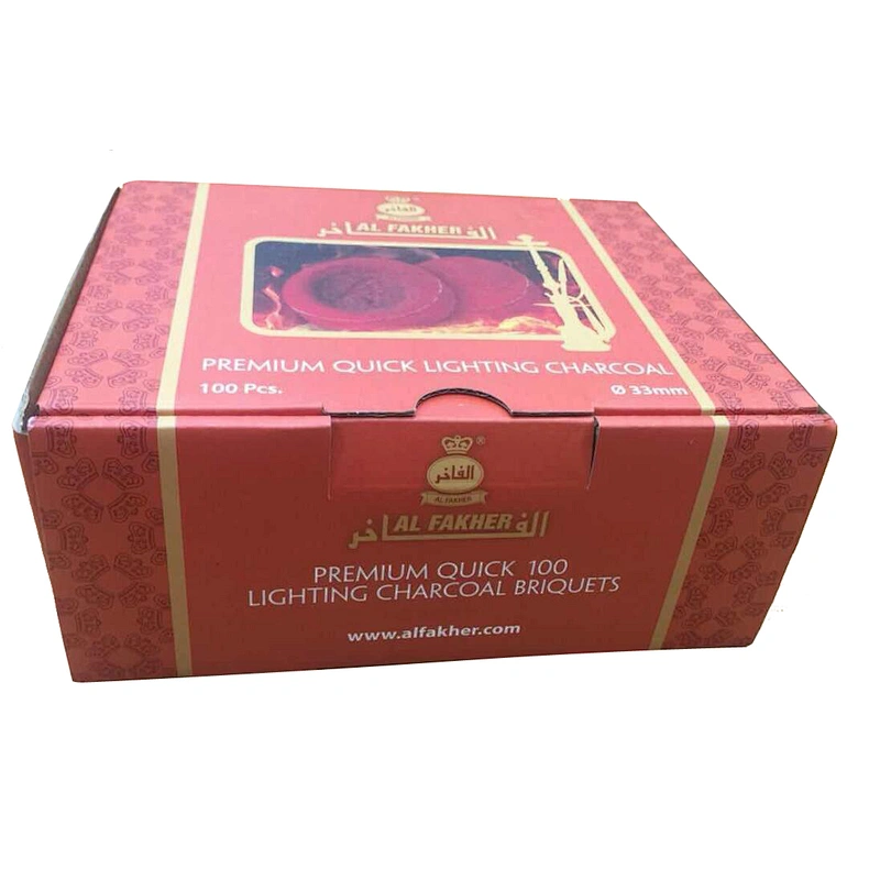 Hongqiang export arab charcoalfakher charcoal , shisha round charcoal briquette