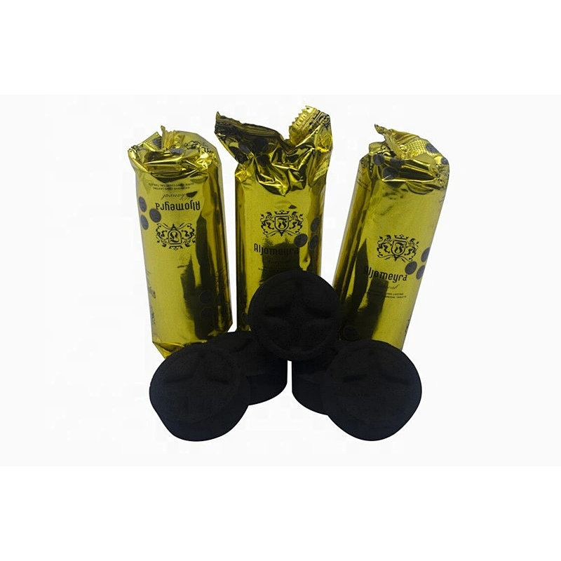 HQRM35120 HongQiang quick lighting charcoal briquette hardwood charcoal for shisha