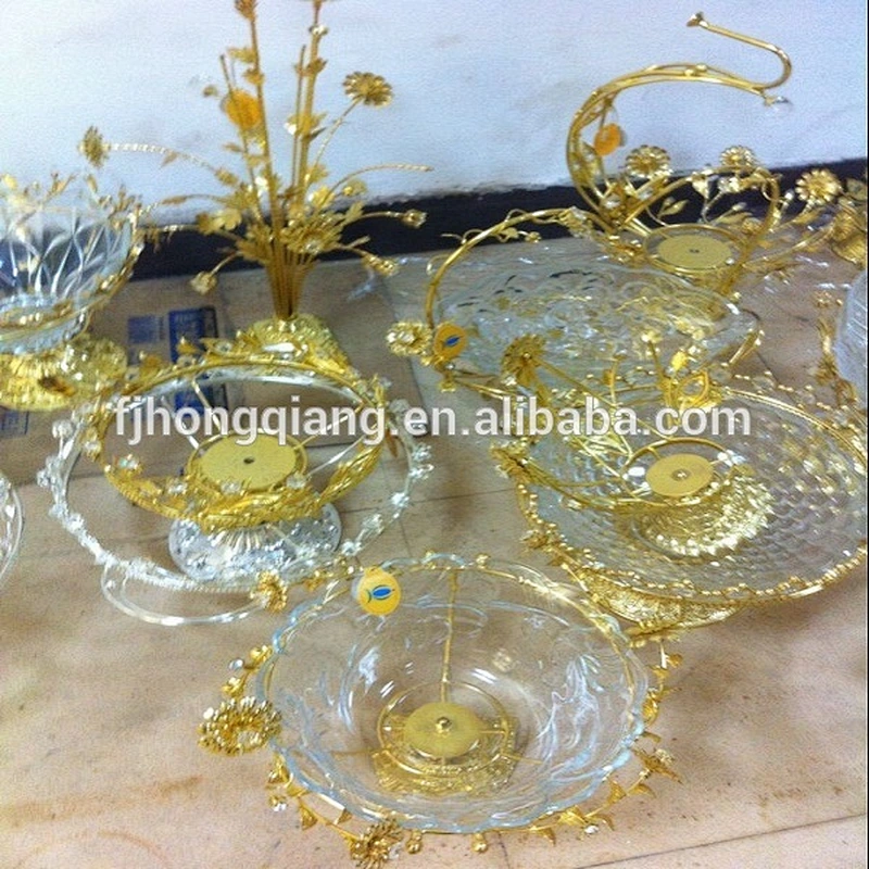 Metals gold plated incense burner