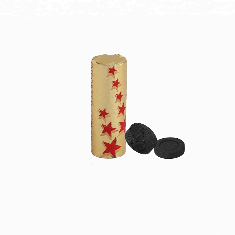 HQRH35120 HongQiang hookah Charcoal Insense coal Instant Light charcoal Round Charcoal