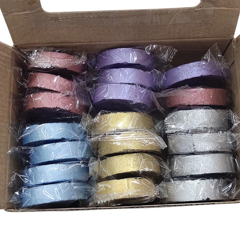 HQRM5020 50mm Color coal Magic Coal Instant Light Round Charcoal for Incense