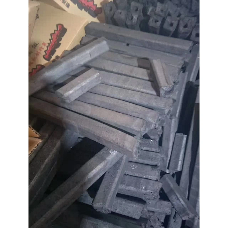 HQBQ0004 HongQiang High Heating Value Square Bamboo BBQ Charcoal for Restaurant Barbecue charcoal