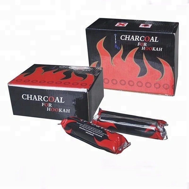 HongQiang Fruit Wood Instant Light Round Shisha Charcoal
