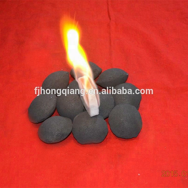 HQBQ0005 HongQiang Instant Light Pillow Shape Barbecue Charcoal for outdoor camping