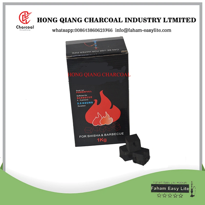 96pcs Cube coconut 2.2cm hookah charcoal in sydney