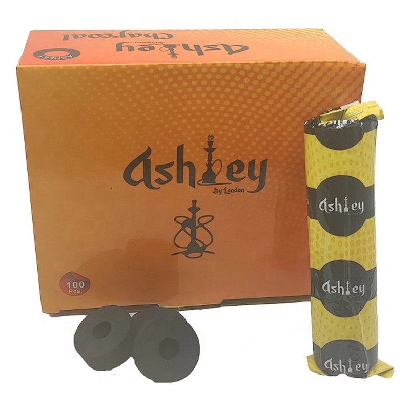 HQRM3501 Polo Charcoal Instant Light Fruit wood Round Charcoal Shisha Charcoal Tablets Round Coal