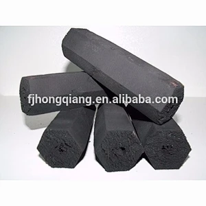 Hongqiang Smokeless Hexagonal Barbecue Charcoal Price for Commercial