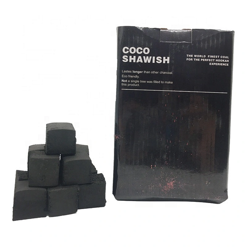 HQHC0025 HongQiang Hot Selling Coconut Shell Cube Charcoal for Shisha Hookah