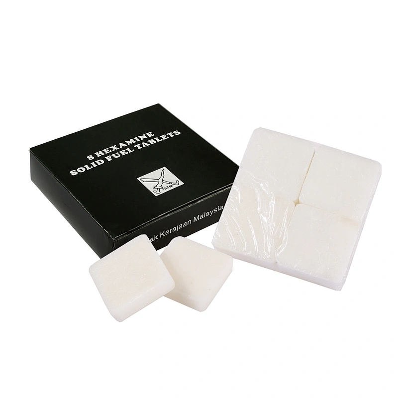 HQS-025 Hexamine firestarter hexamine solid fuel barbecue lighting cubes