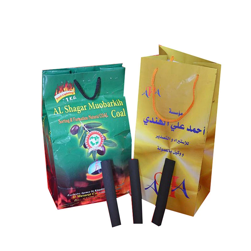 Hong Qiang Hot sale exported Lebanon Soft wood shisha stick finger charcoal