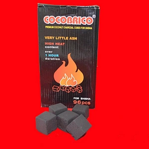 HongQiang malaysia coconut cube shisha charcoal briquette