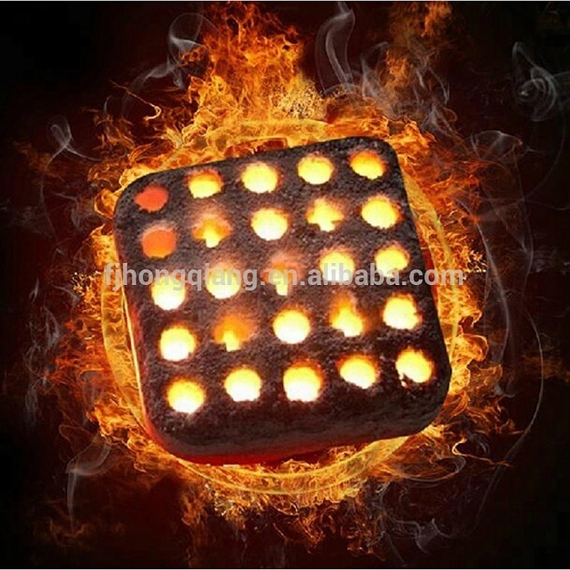HongQiang Instant Light Honeycomb Shape Briquettes Barbecue Bricks Charcoal For Family